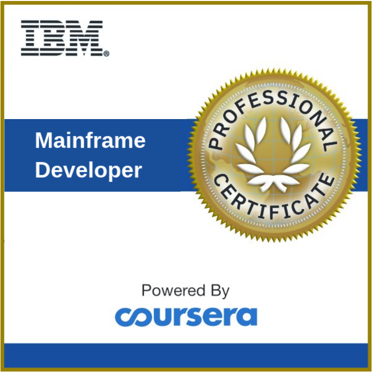 certificat Mainframe Developer